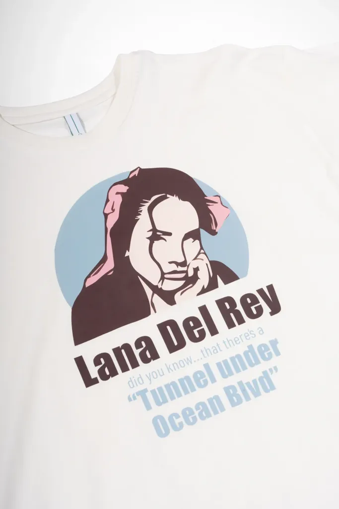 Lana Del Rey White Graphic T-Shirt - Image 1