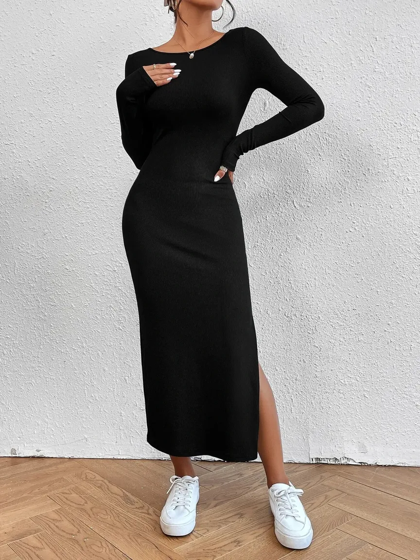 bodycon halter mini dress Spending Money Halter Mini Dress Black