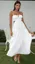 White Spaghetti Strap Tiered Dress