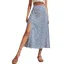 Floral Midcalf Aline Skirt