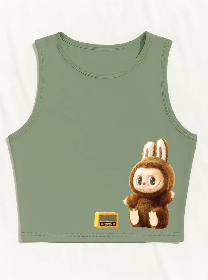 Labubu Graphic Tank Top - Image 1