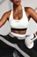 White Scoop Neck Bralette Top