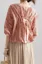 Rust Paisley Round Neck Top