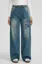 Pocket Wide Leg Jeans