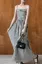 White Striped Smocked Maxi Dress