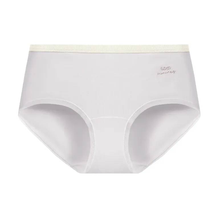 Lavender Solid Midrise Briefs - Image 1