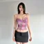 Pink Sweetheart Plaid Crop Top