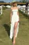 White Ruffled Tube Neck Maxi Dress