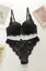 Black Lace Sweetheart Lingerie Set