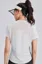 White Solid Crew Neck Tshirt