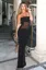 Black Cutout Mermaid Maxi Dress