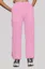 Pink Solid Mid Rise Trousers