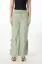 Light Green Mid Rise Tieup Detail Pants
