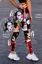 Multicolor Graphic Highrise Leggings