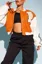 Orange Crop Varsity Jacket