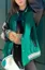 Green Oversized Varsity Jacket