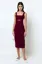Deepika Padukone Inspired Cut Out Detail Midi Dress