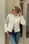 Off White Buttoned Tweed Jacket