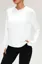 White Solid Hood Neck Sports Top