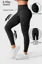 Black Highrise Cargo Leggings
