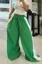 Green Mid Rise Balloon Pants