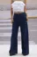 Dark Blue Solid Mid Rise Jeans