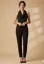 Black Halter Neck Fitted Top