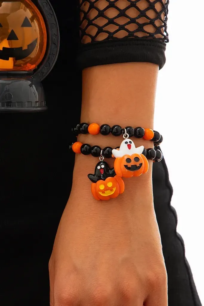 Imitation Vibrant Multi-Color Beaded Bracelet - Image 1