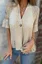 Beige V-Neck Buttoned Cardigan