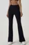 Black High-Rise Bootcut Pants