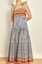 Blue Striped Tiered Maxi Dress