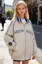 Off White Oversized Typography Jacket