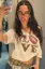 White Off Shoulder Graphic Tshirt