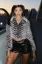 Grey Chevron Crop Zipper Jacket