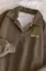 Brown Oversized Polo Neck Sweatshirt
