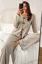 Grey Solid Lapel Collar Co-Ord Set