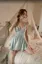 Light Blue Sweetheart Slip Dress