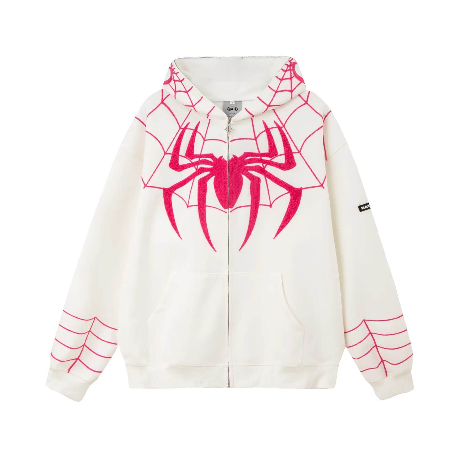 Spiderman Inspired Oversized Zipper Hoodie - NEWME