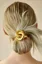 Gold Twisted Elegant Hair Clip