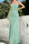 Mint Green Sweetheart Neck Mermaid Dress