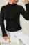 Black High Neck Fitted Sports Jacket