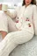 White Textured Buttoned Co-Ord Set