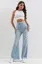 Light Blue Ripped High Rise Jeans