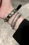 Black Charm Set Of 3 Bracelet