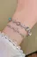 Silver Boho Beaded Bracelet