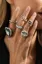 Silver Elegance Set Of 7 Rings
