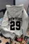 Grey Typographic Cozy Hoodie