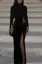 Black Bodycon Cut-Out Maxi Dress