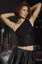 Black Sequined One Shoulder Top