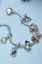 Silver Christmas Charm Bracelet